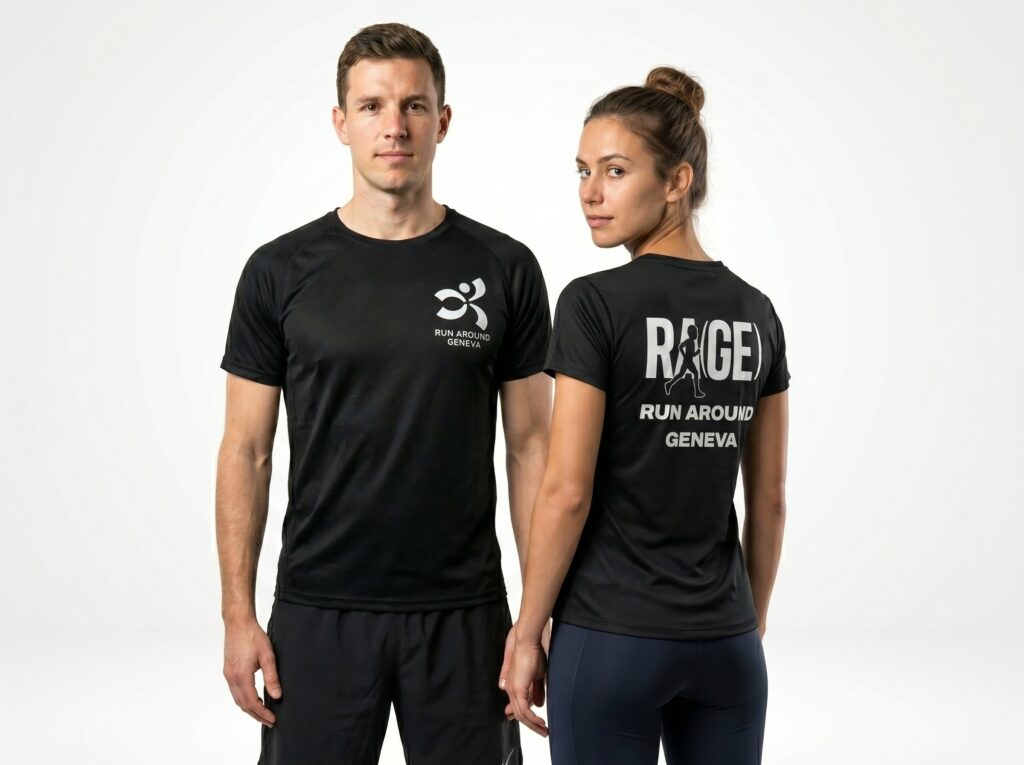 T-shirt de sport RA(GE) - Face