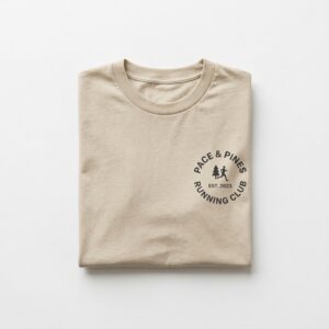 Le Brunch Tee Sable - The 5km Run Club