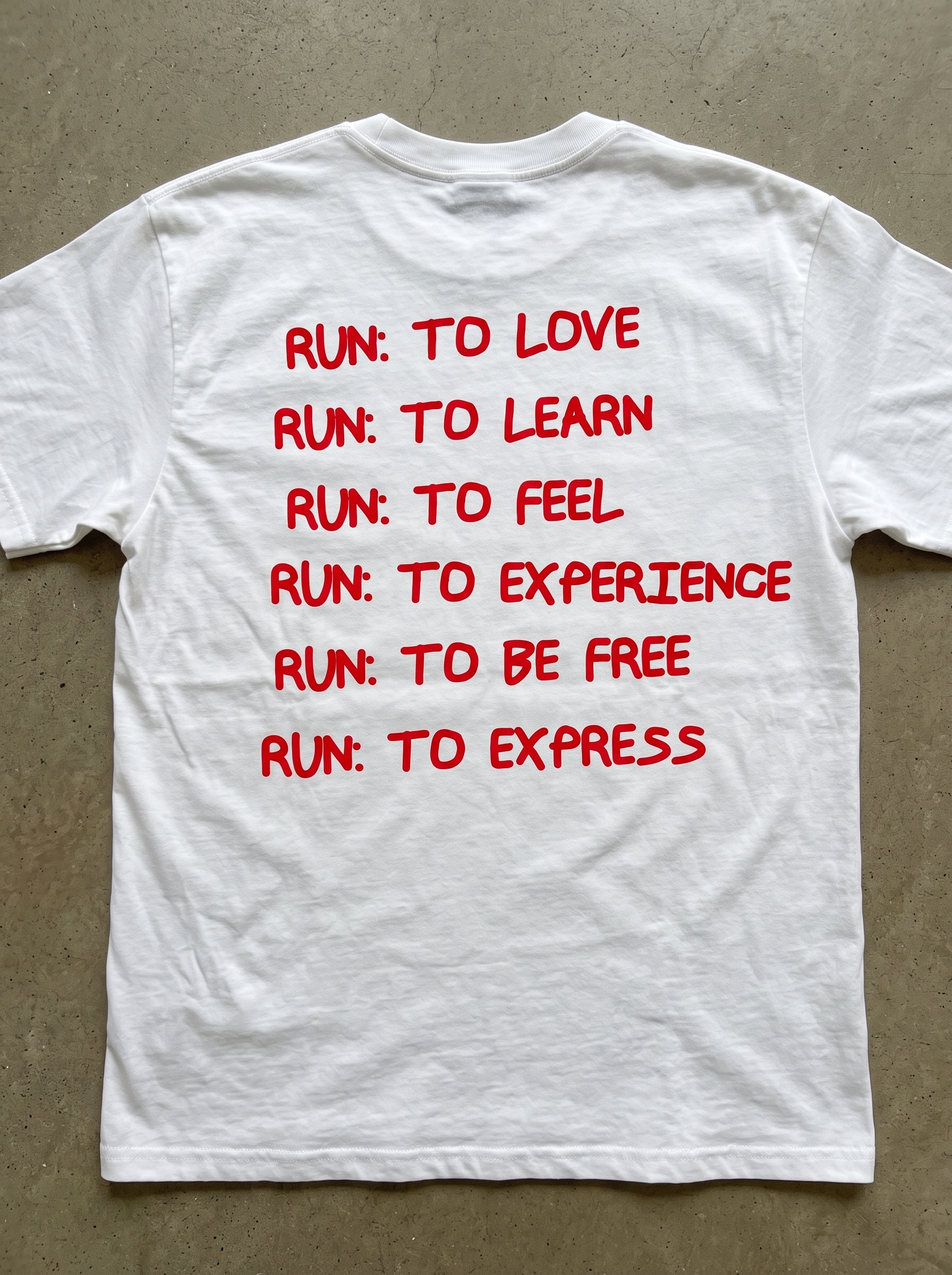 Précommande : le t-shirt officiel du 5km Run Club