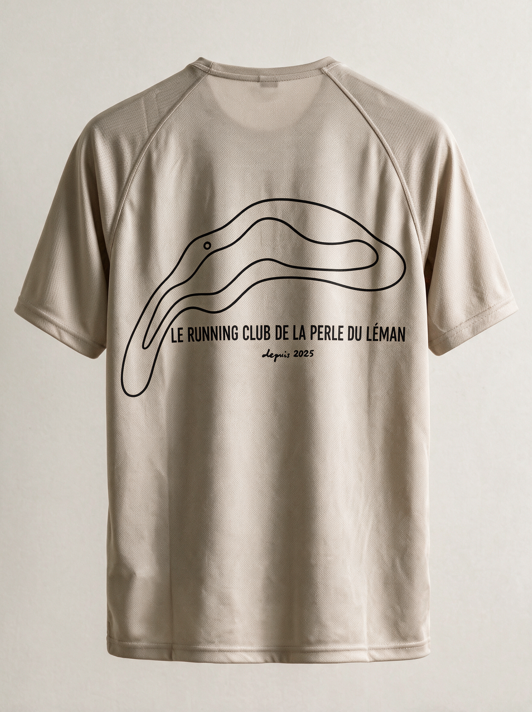 T-shirt de course Roll'in Club vu de dos